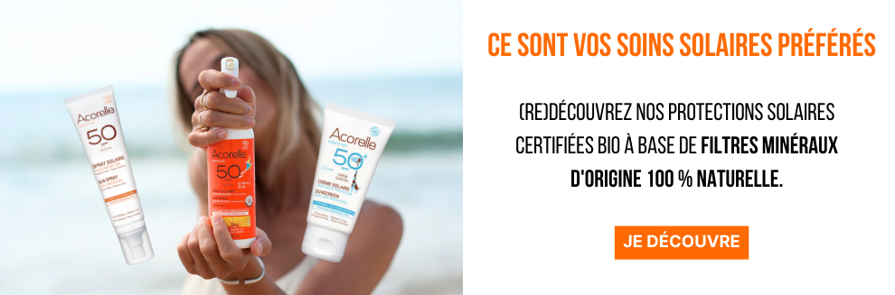 Les incontournables protection solaire Acorelle